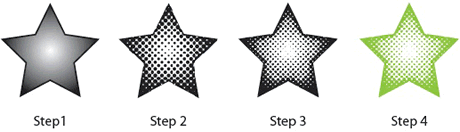 vector halftone dot effect vector halftone dot effect