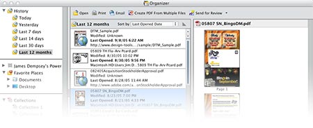 Acrobat Organizer