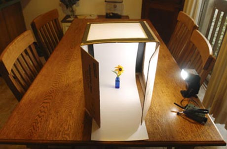 DIY lightbox
