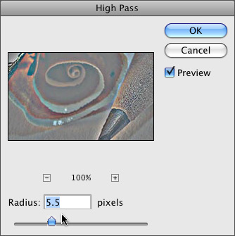 Photoshop High-Pass filter