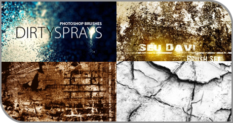 Photoshop brushes for creating textures