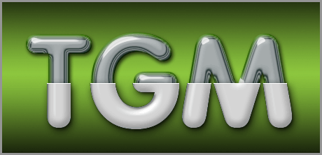 chrome-plastic text effect chrome-plastic text effect