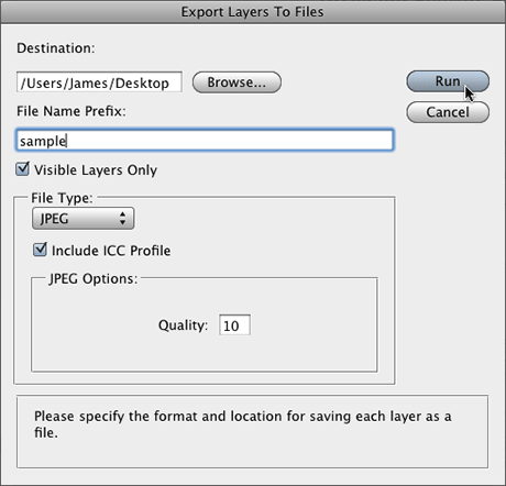 Layers to documents in Photoshop